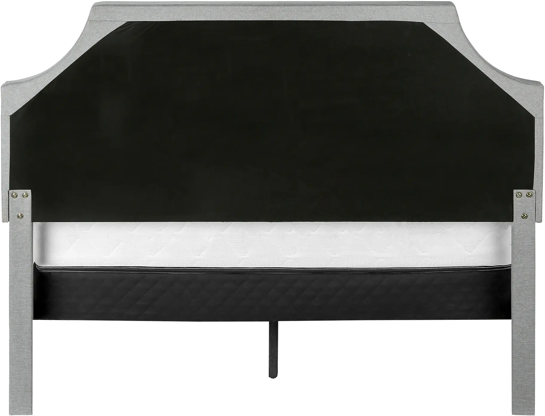 Liza Gray Queen Upholstered Bed-5