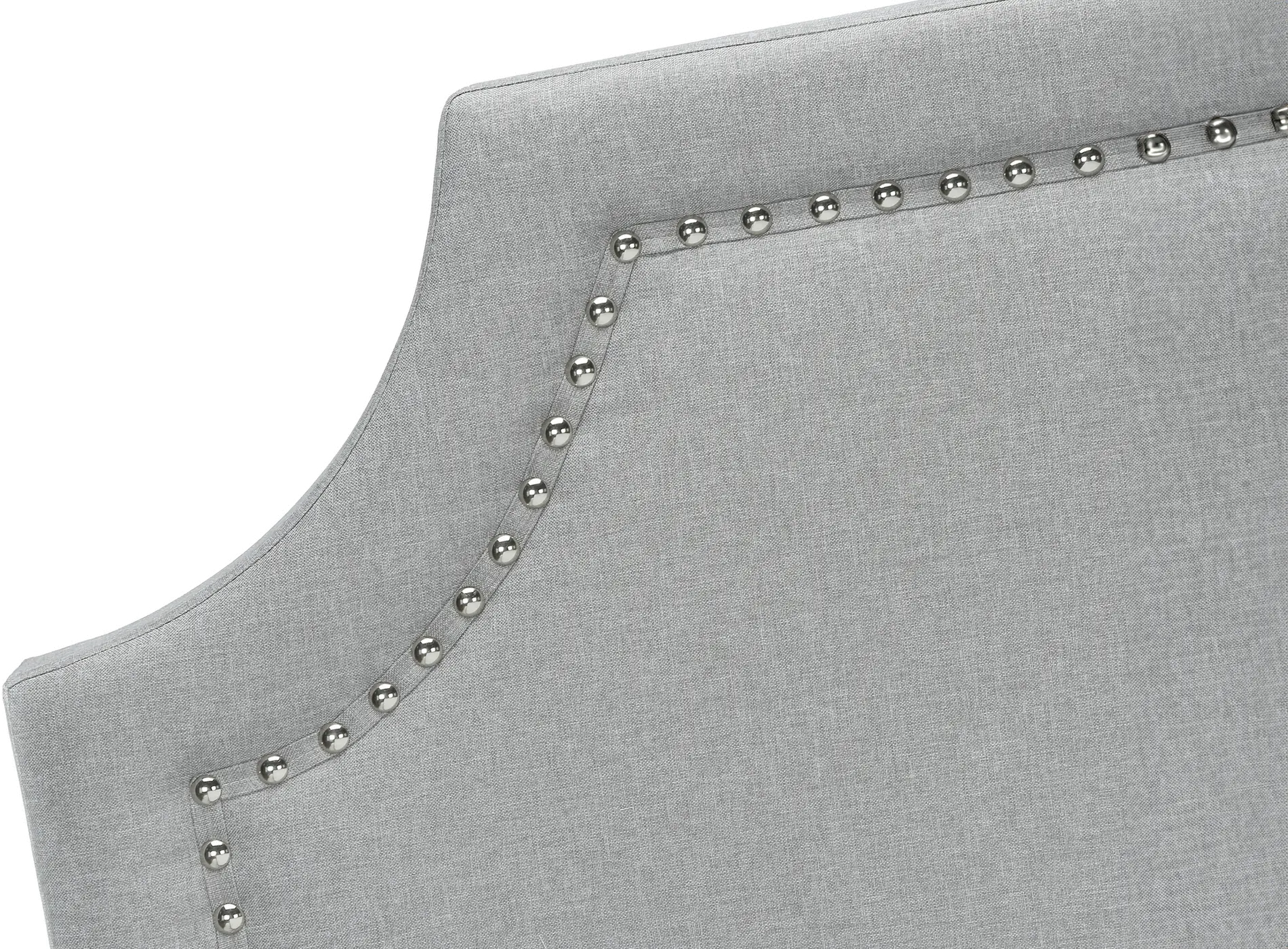 Liza Gray Queen Upholstered Bed-7
