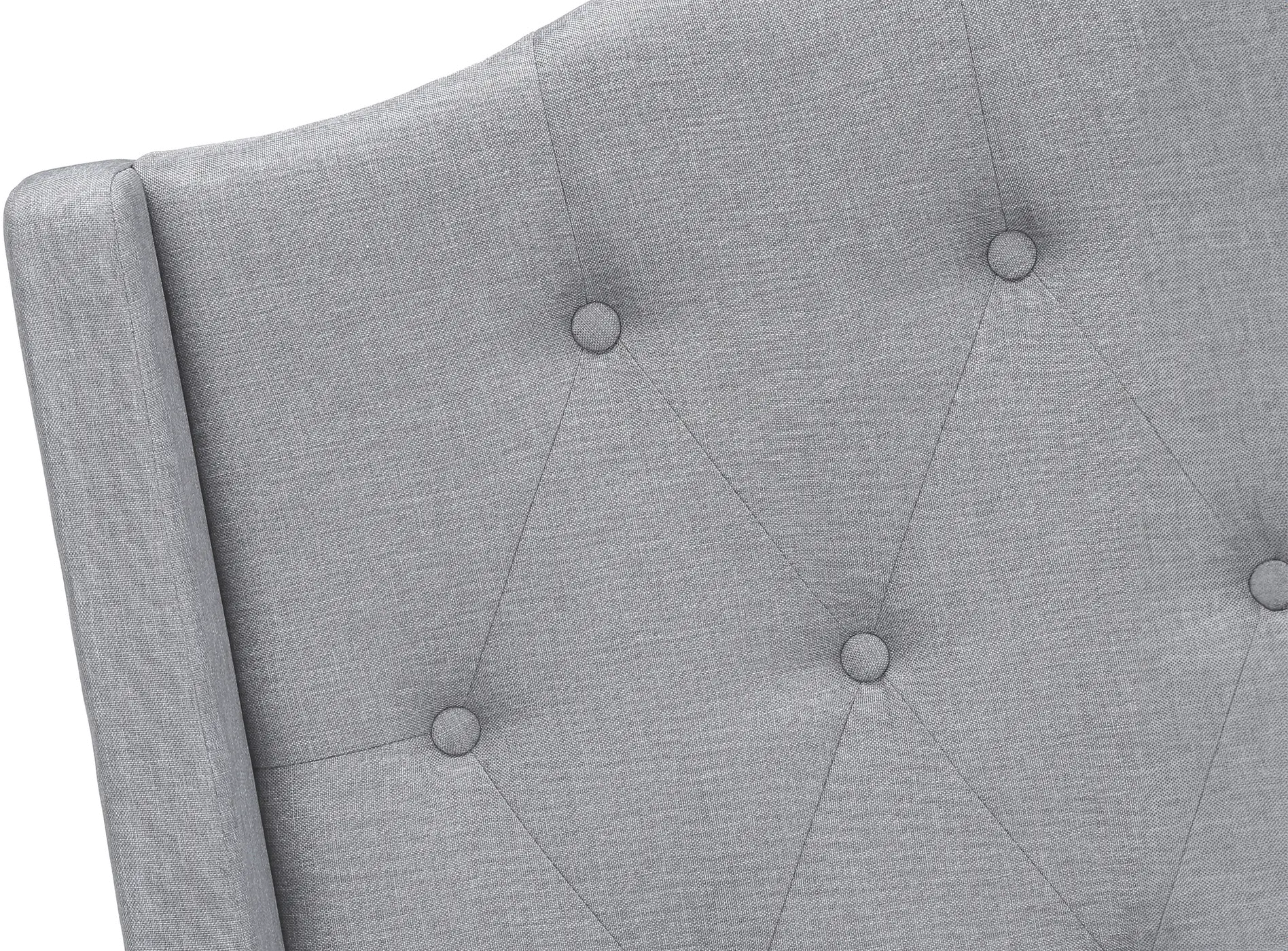 Grace Gray Queen Upholstered Bed-7