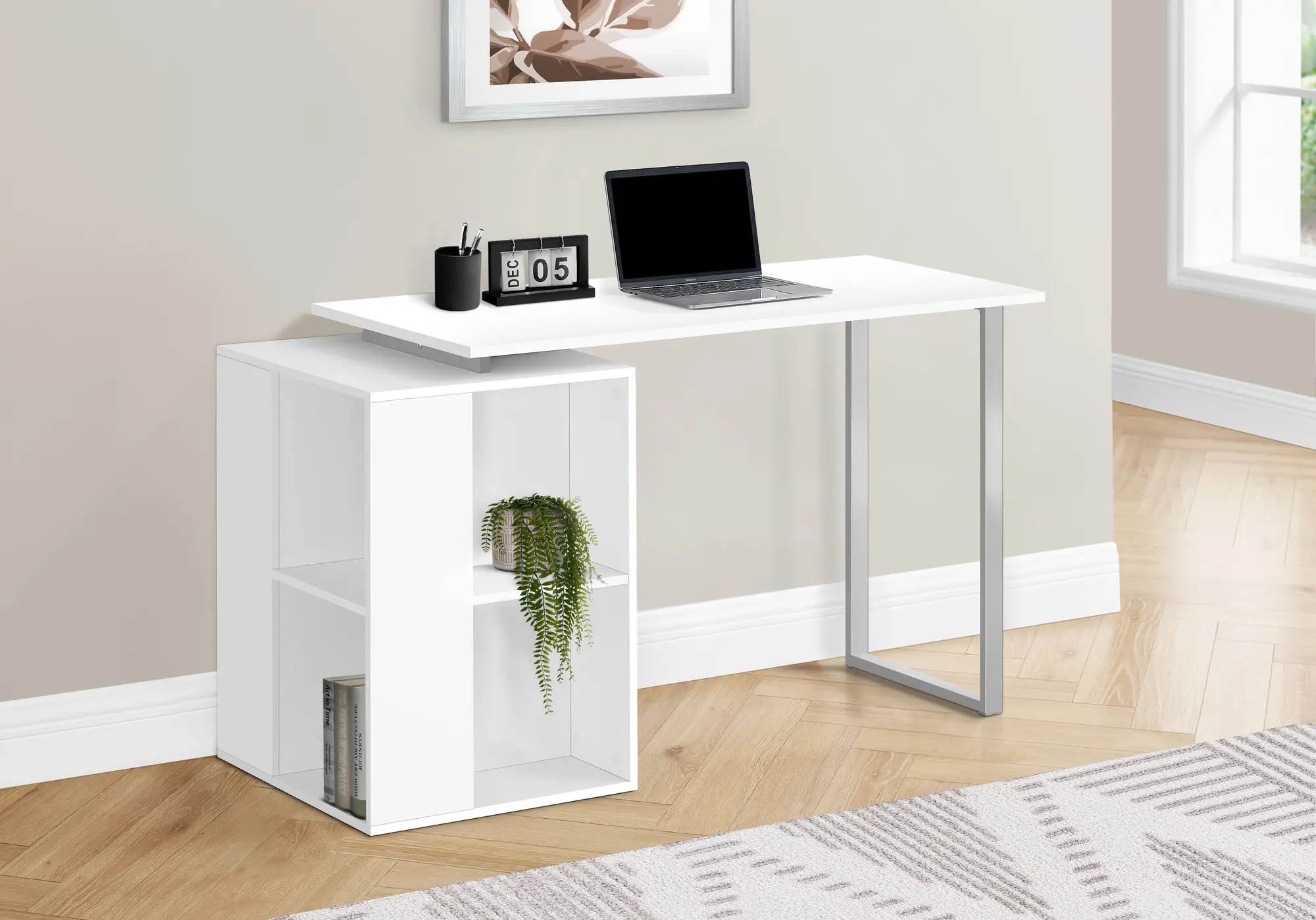 Phineas White Home Office Desk-1