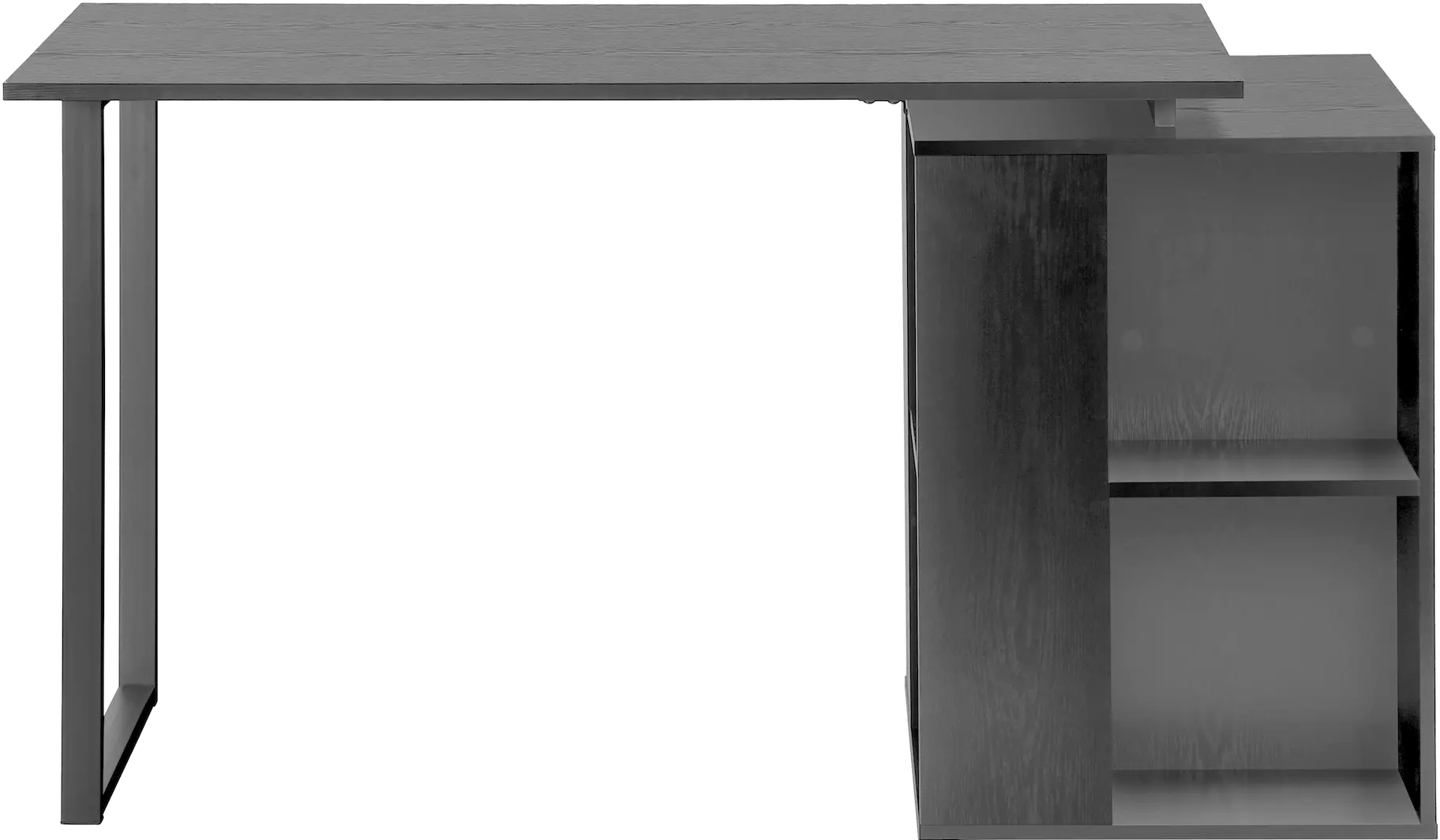Phineas Black 55-Inch Home Office Desk-5