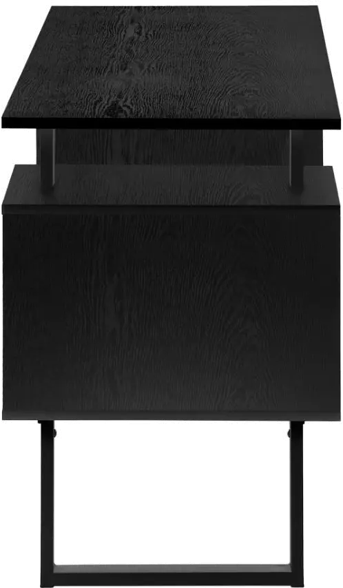 Billie Black 48-Inch Modern Office Desk-4