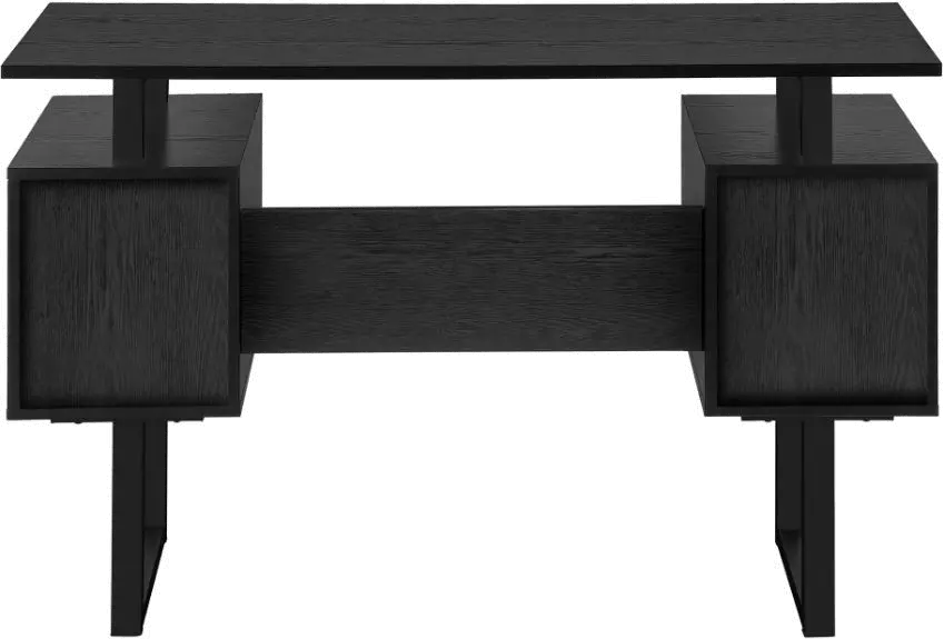Billie Black 48-Inch Modern Office Desk-5