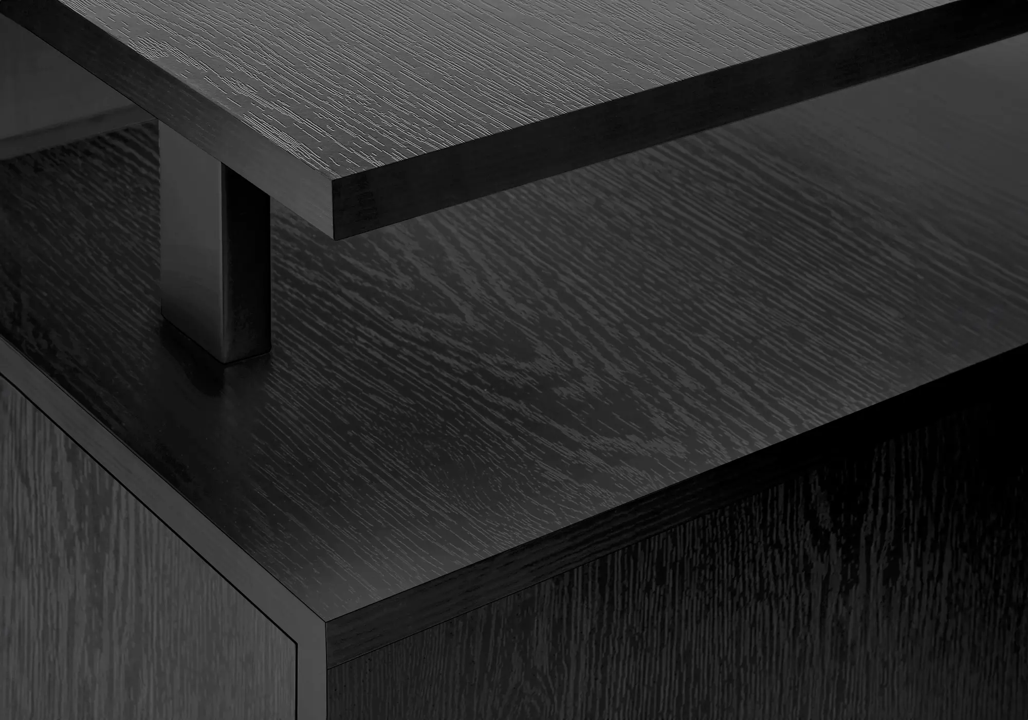 Billie Black 48-Inch Modern Office Desk-6