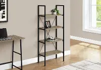 Winston 48  Brown Modern Bookshelf