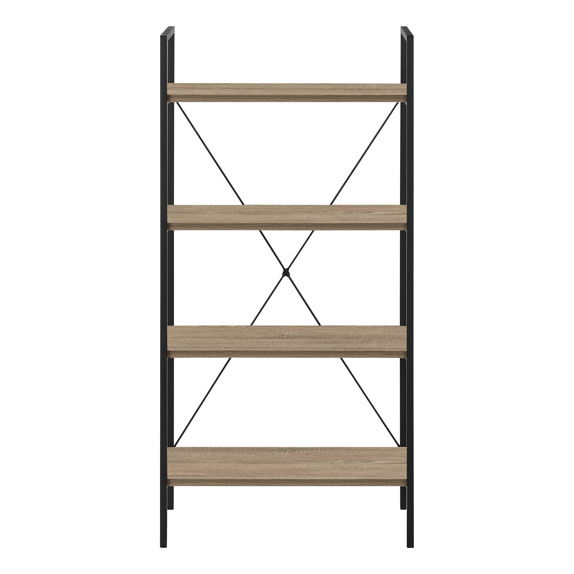 Winston 48  Brown Modern Bookshelf-2