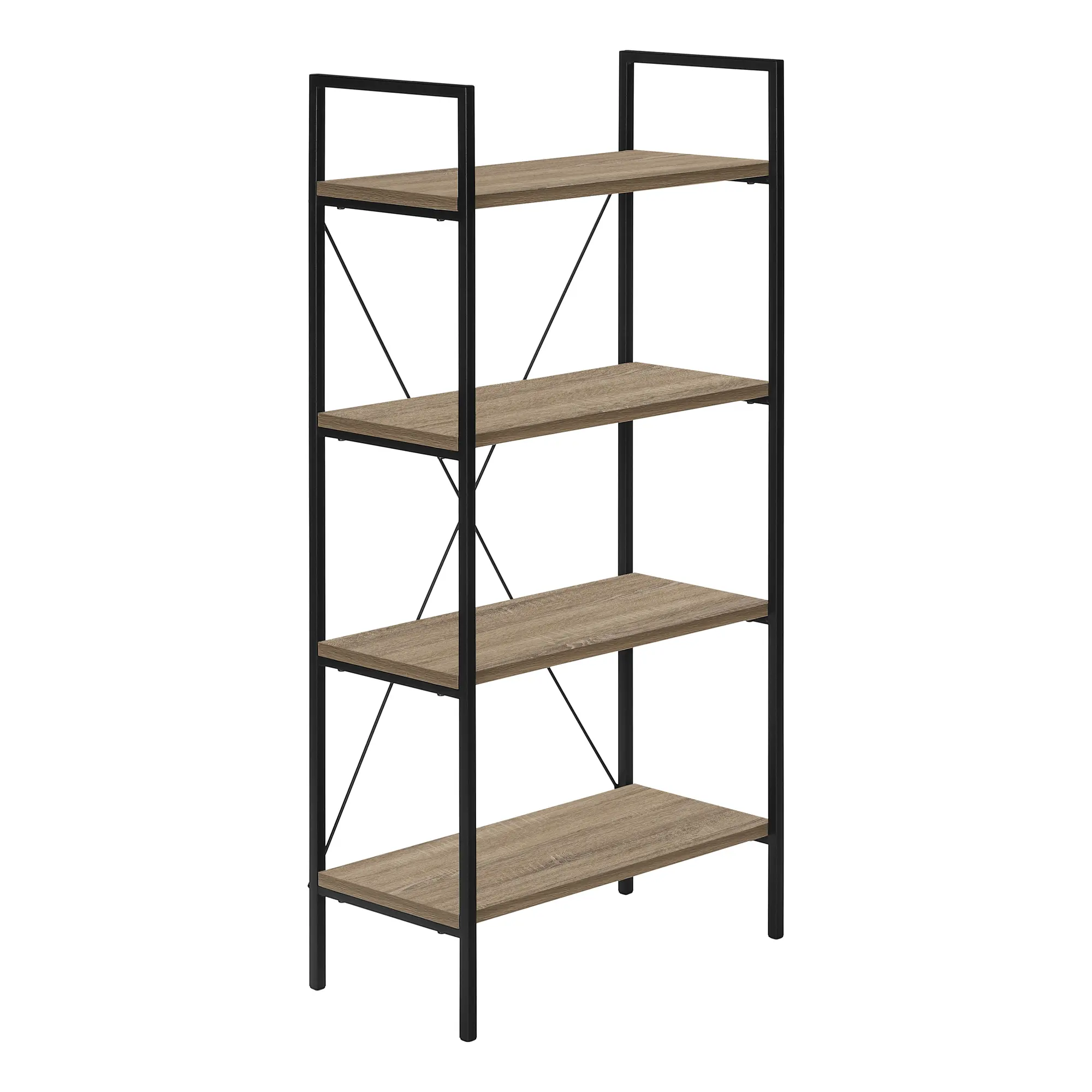 Winston 48  Brown Modern Bookshelf-3