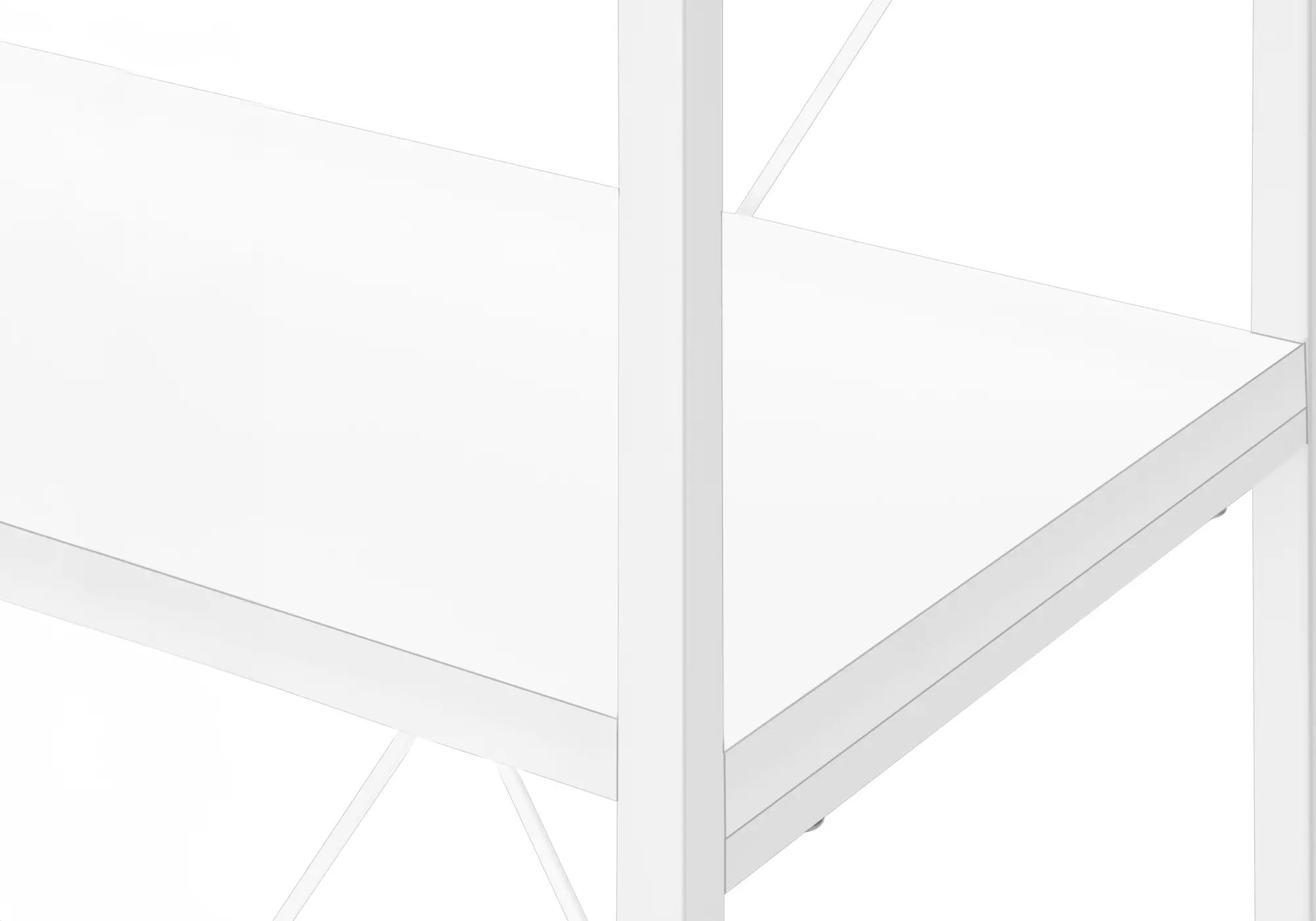 Winston 48  White Bookshelf-5