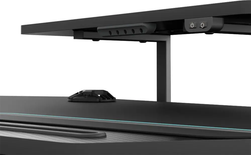 Aero Wing Black Modern Standing Desk-7