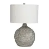 Cairo Gray Ceramic Table Lamp