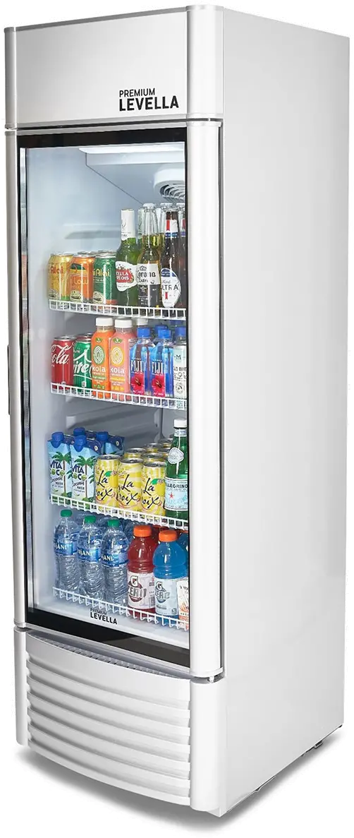 Levella 9.0 Cu Ft Display Beverage Refrigerator - Silver-3