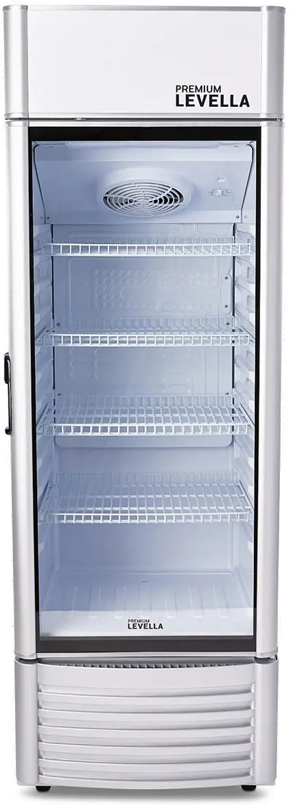 Levella 9.0 Cu Ft Display Beverage Refrigerator - Silver-6