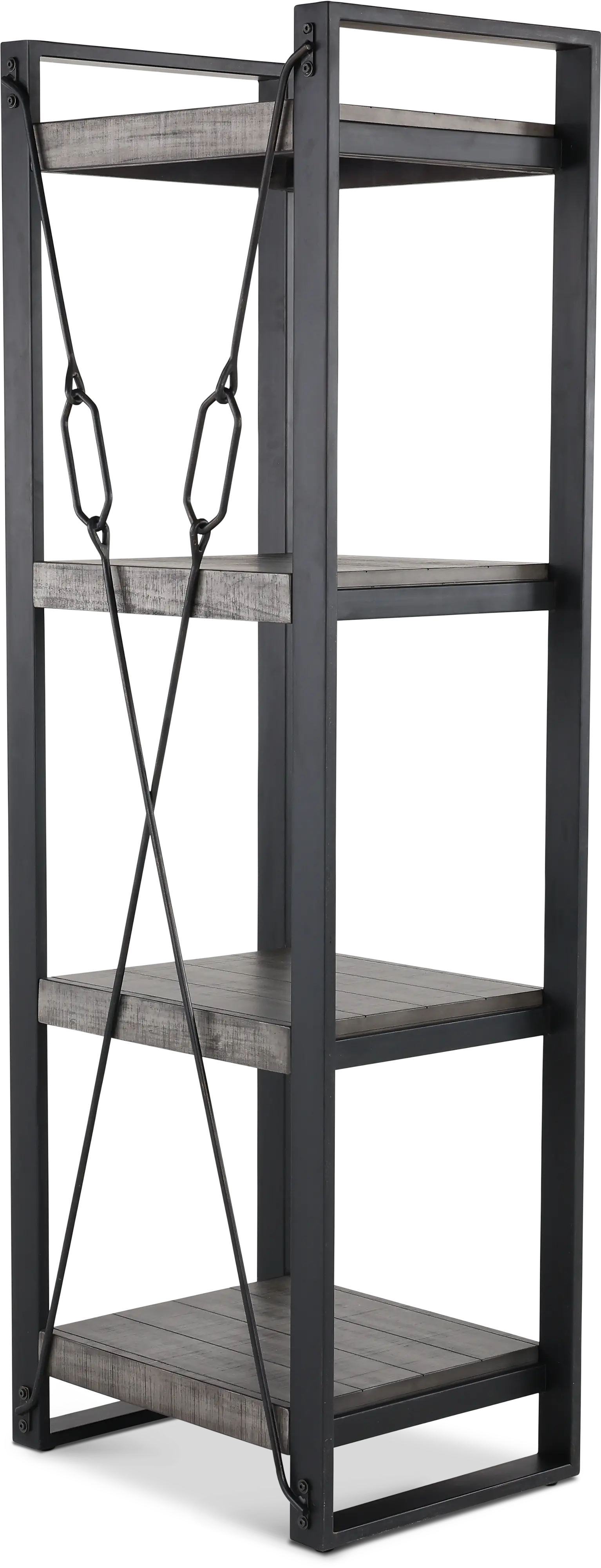 Ferrand Gray Bookcase Pier-5