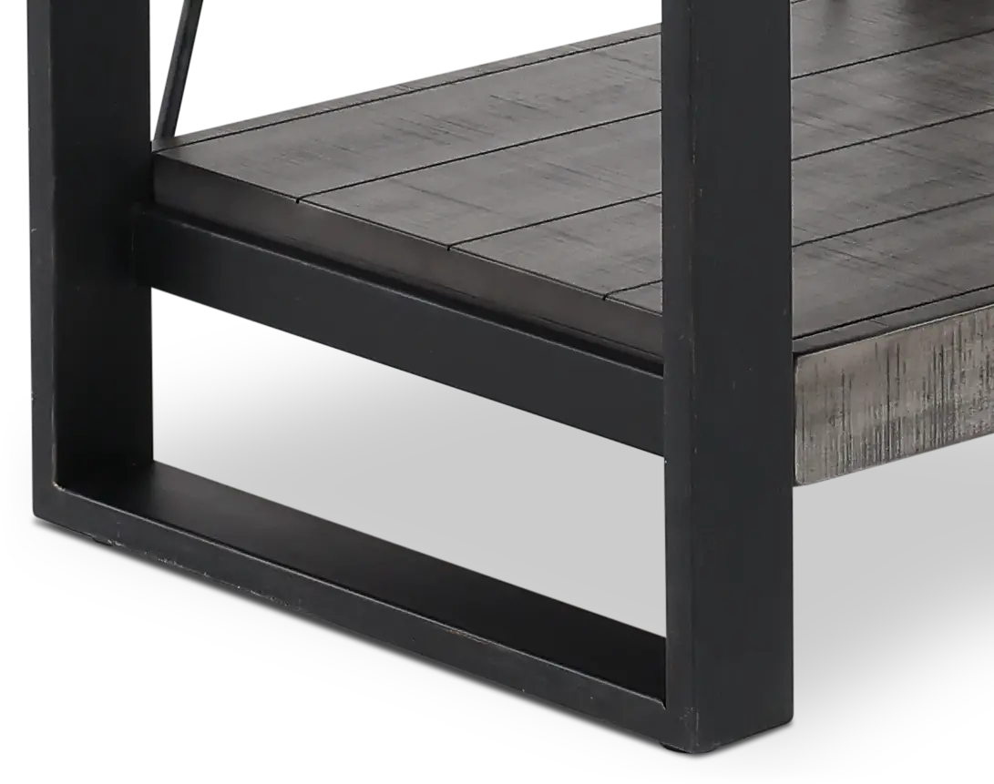 Ferrand Gray Bookcase Pier-6