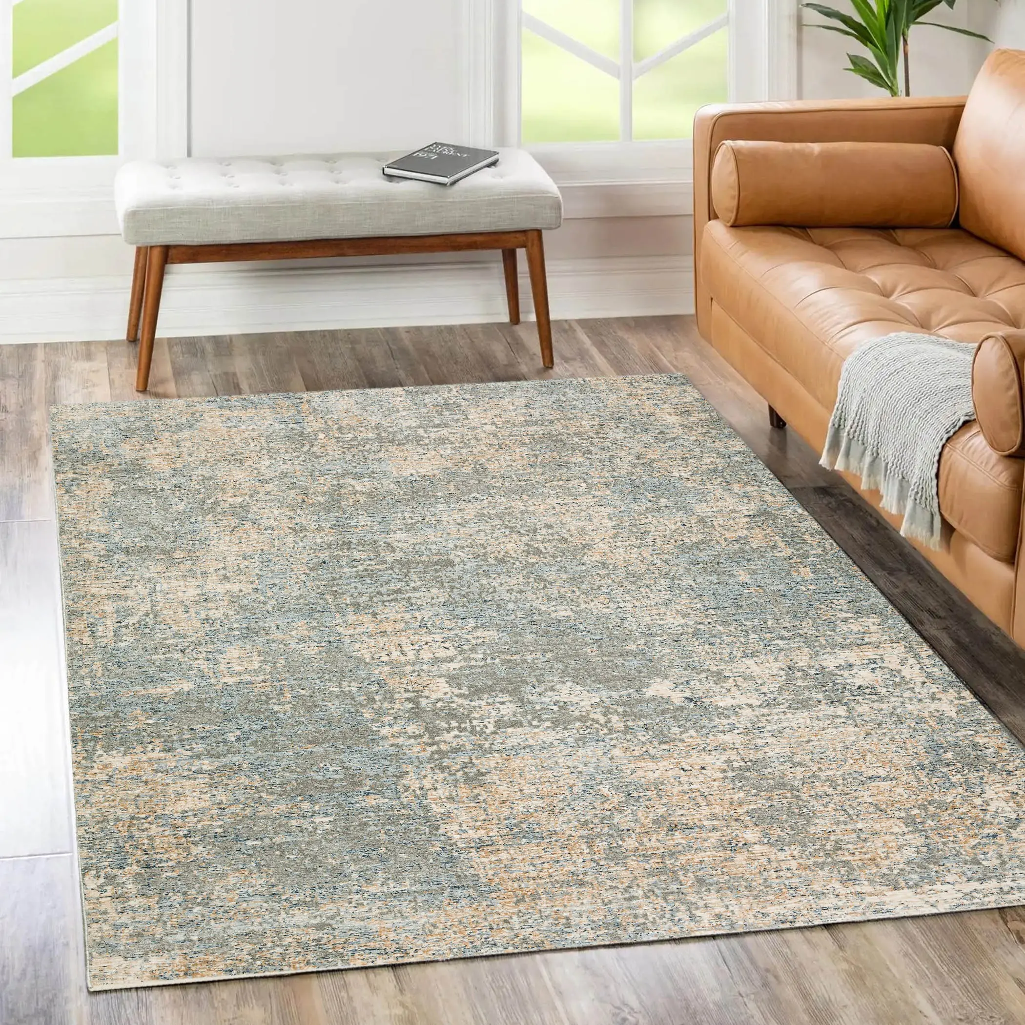 RG6GN8X10 Regal 8 x 10 Granite Gray Area Rug-3