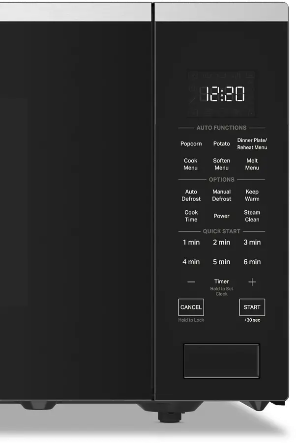 WMCS7022PZ Whirlpool 1.6 Cu Ft Sensor Microwave - Stainless Steel-6