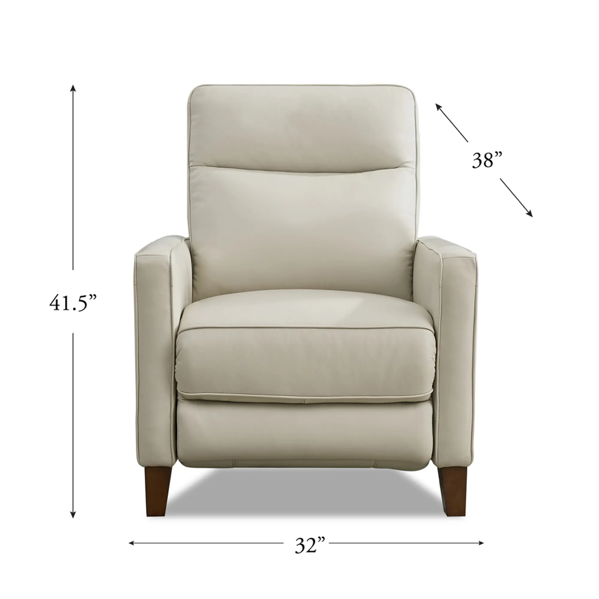 Havana Vanilla White Zero Gravity Power Recliner | RC Willey