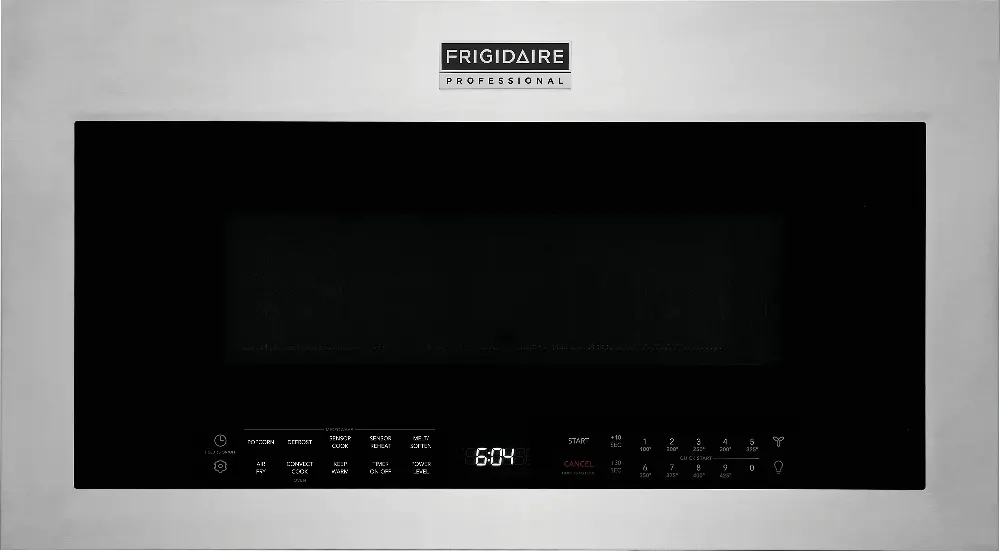 PMOS1980AF Frigidaire 1.9 Cu. Ft. Over-the Range Microwave with Air Fry - Stainless Steel-1