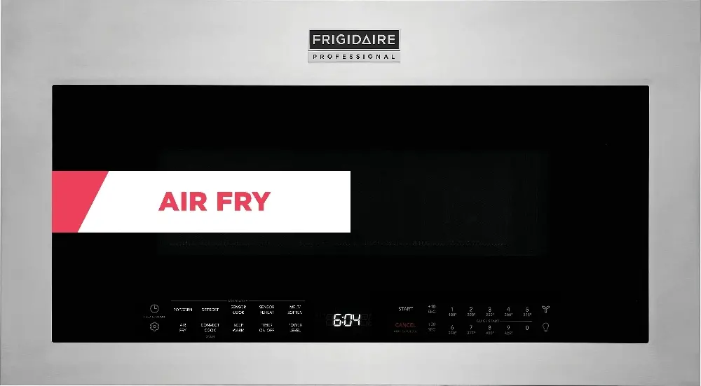 PMOS1980AF Frigidaire 1.9 Cu. Ft. Over-the Range Microwave with Air Fry - Stainless Steel-2