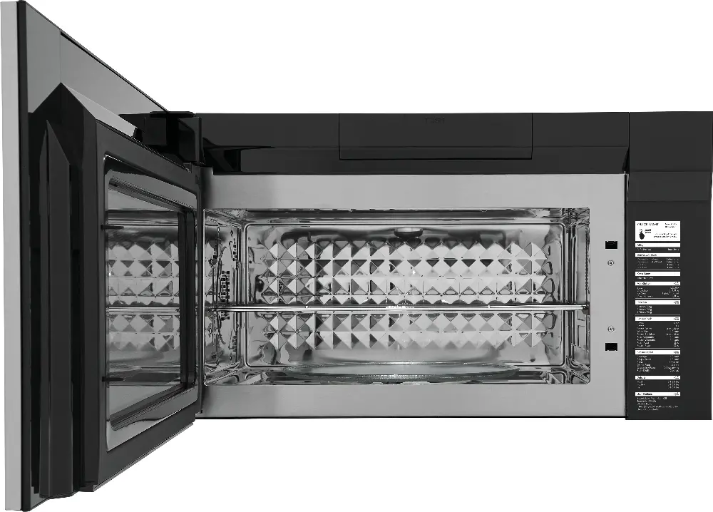 PMOS1980AF Frigidaire 1.9 Cu. Ft. Over-the Range Microwave with Air Fry - Stainless Steel-7