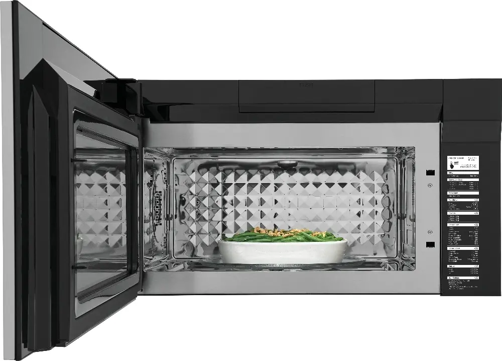 PMOS1980AF Frigidaire 1.9 Cu. Ft. Over-the Range Microwave with Air Fry - Stainless Steel-8