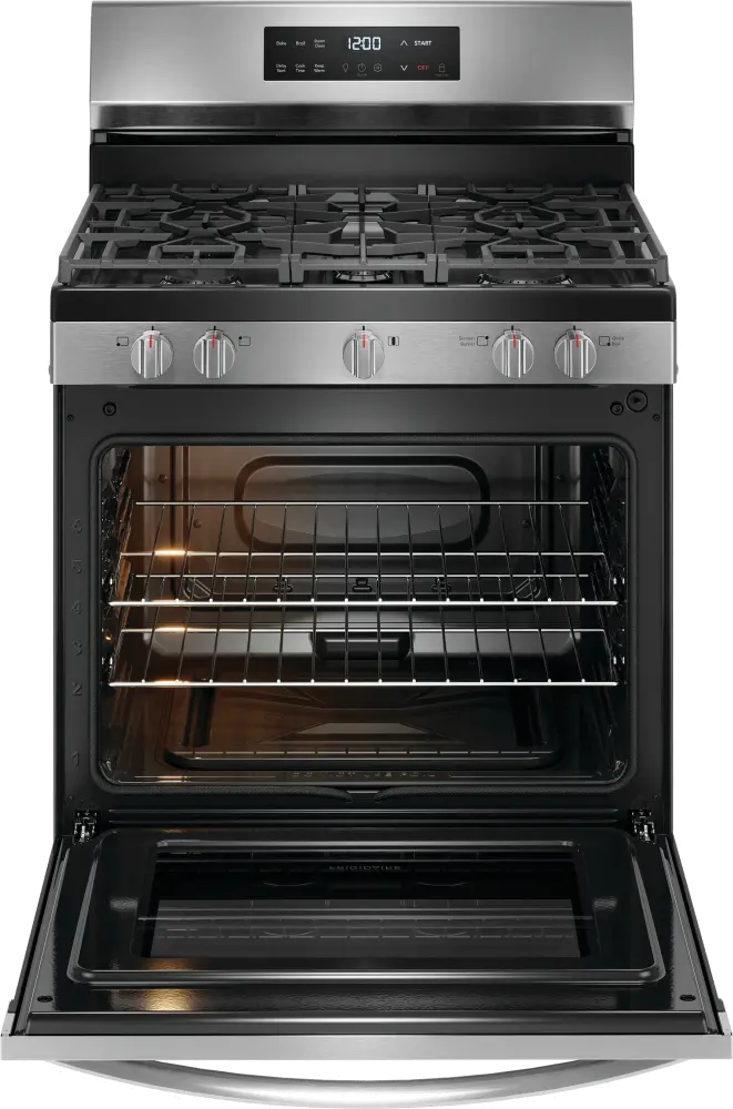 FCRG3062AS Frigidaire 5.1 Cu Ft Gas Range - Stainless Steel-3