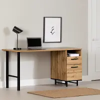 14671 Ezra Oak Computer Desk - South Shore