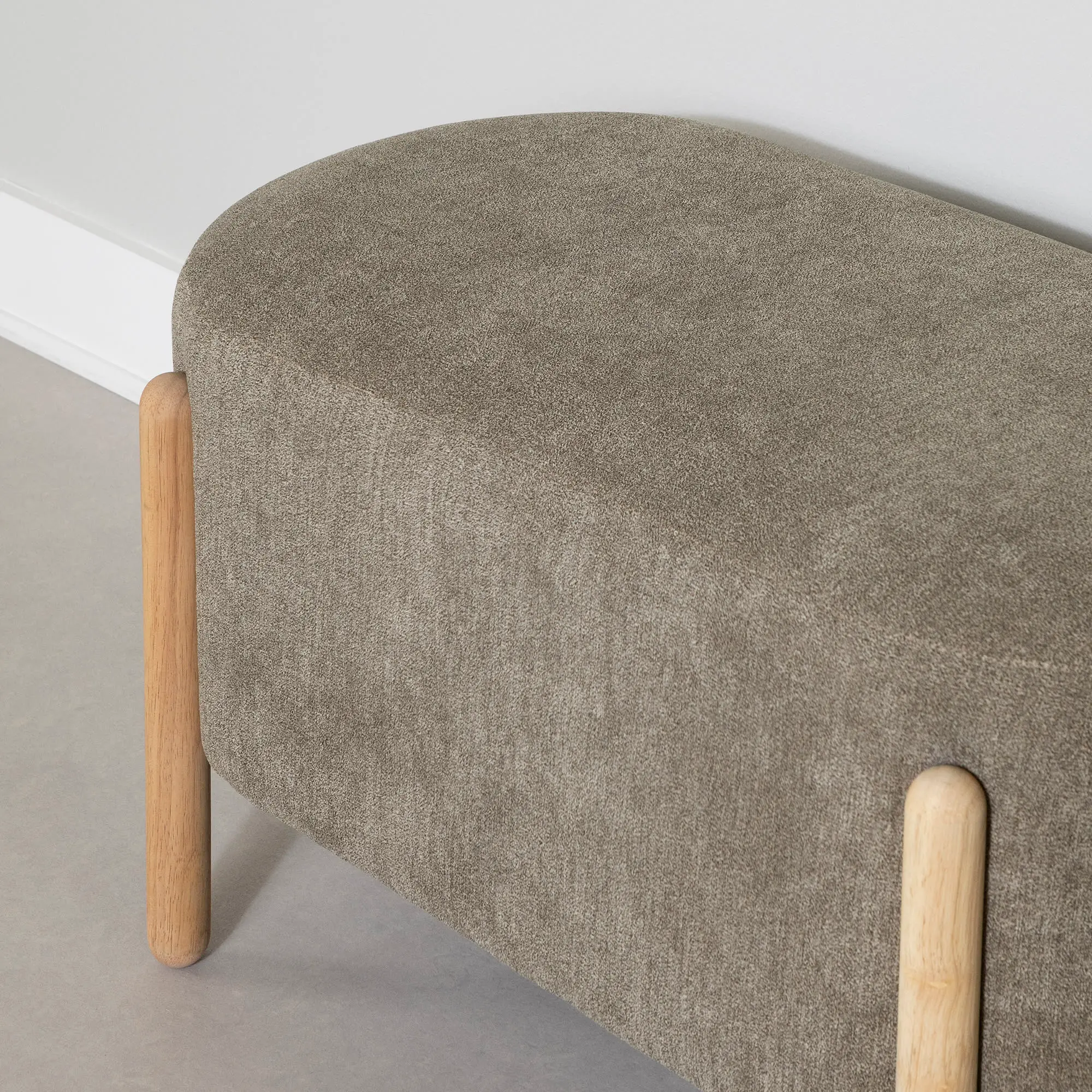 14682 Flam Gray Upholstered Bench - South Shore-6