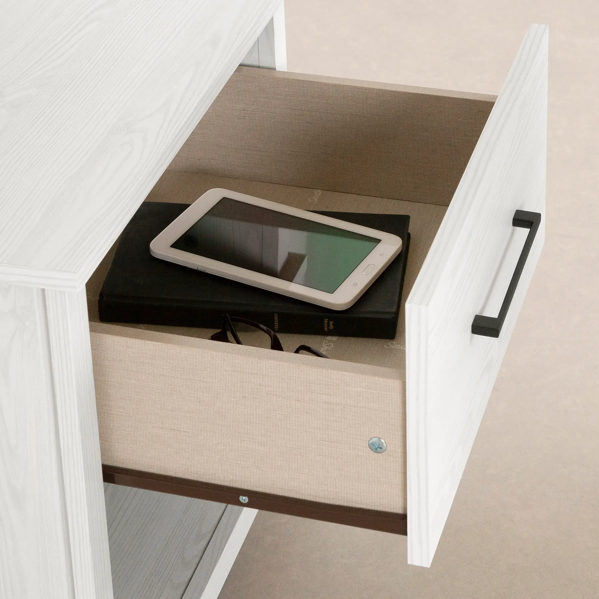 14752 Fernley White Nightstand - South Shore-7