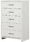 14753 Fernley White Chest of Drawers - South Shore