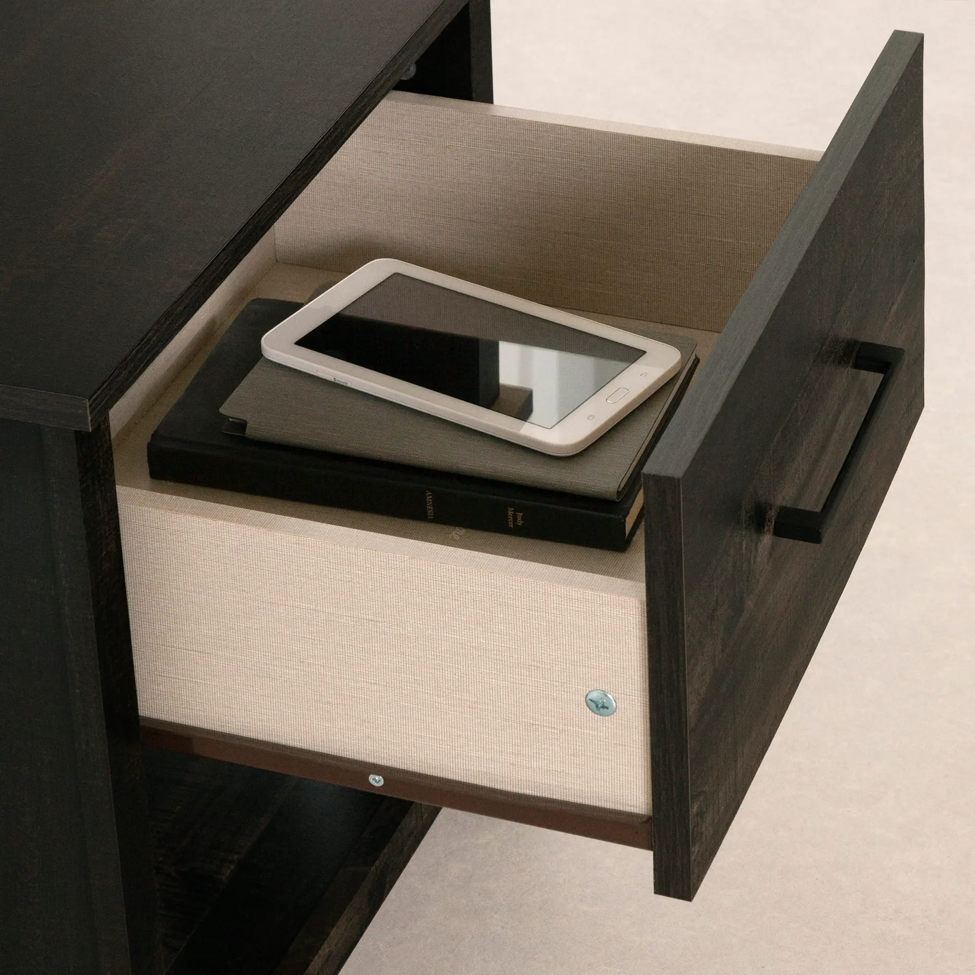 14755 Fernley Rubbed Black Nightstand - South Shore-7