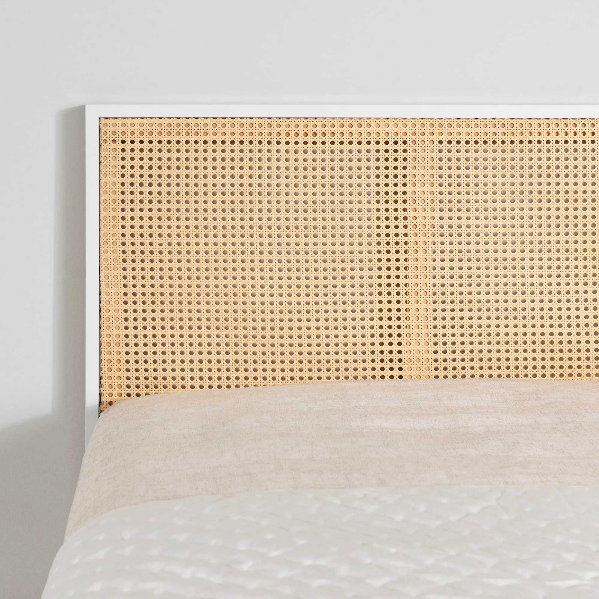 15195 Hoya Natural Cane and White Full Platform Bed - South Shore-5