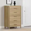 15638 Gravity Natural 5-Drawer Chest - Chest of Drawers