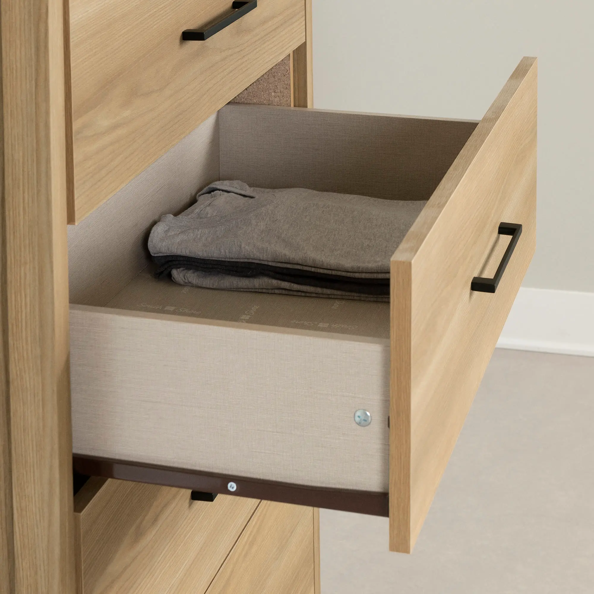 15638 Gravity Natural 5-Drawer Chest - Chest of Drawers-6