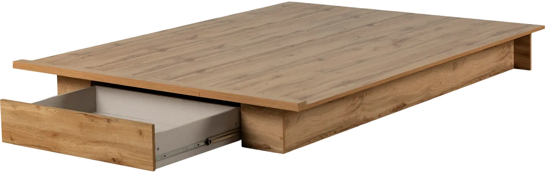 15729 Musano Oak Full/Queen Platform Bed-1