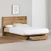15734 Cavalleri Oak Full-Queen Platform Bed - South Shore