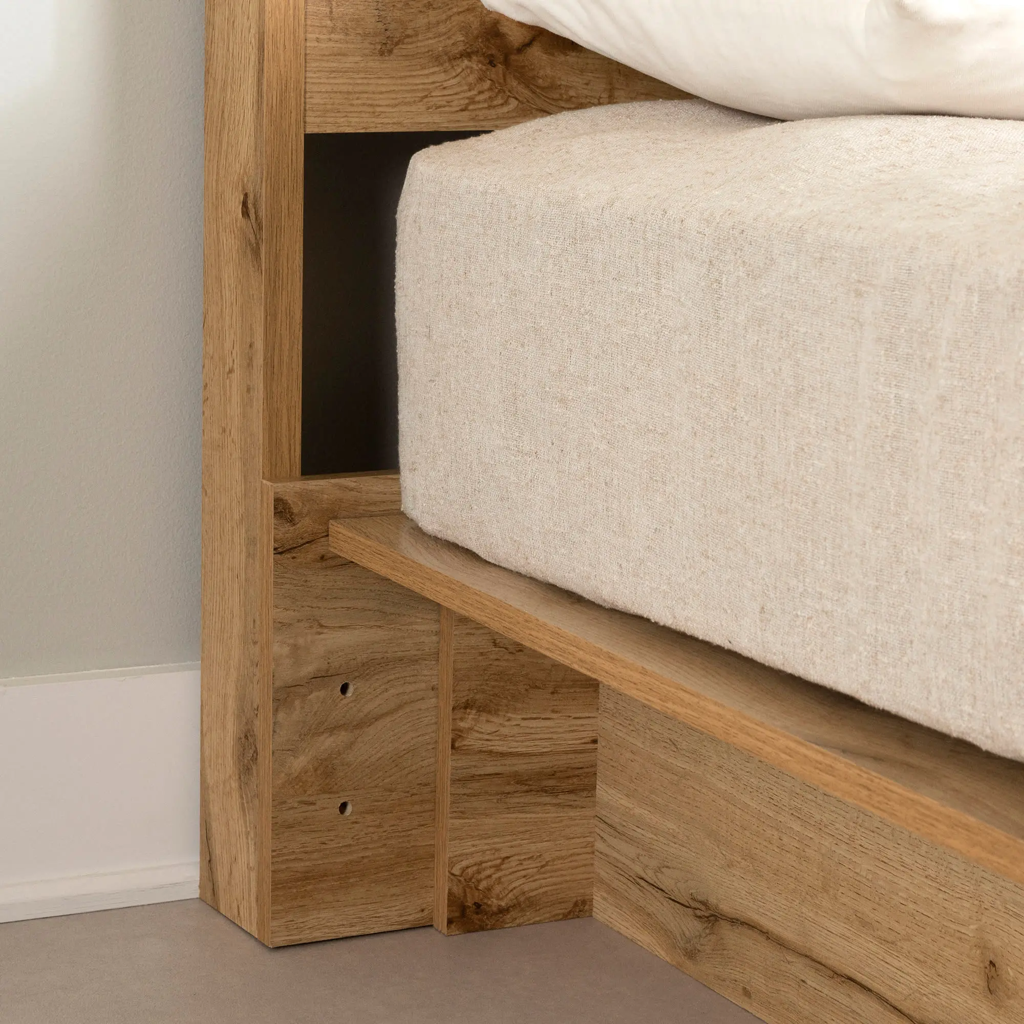 15734 Cavalleri Oak Full-Queen Platform Bed - South Shore-6