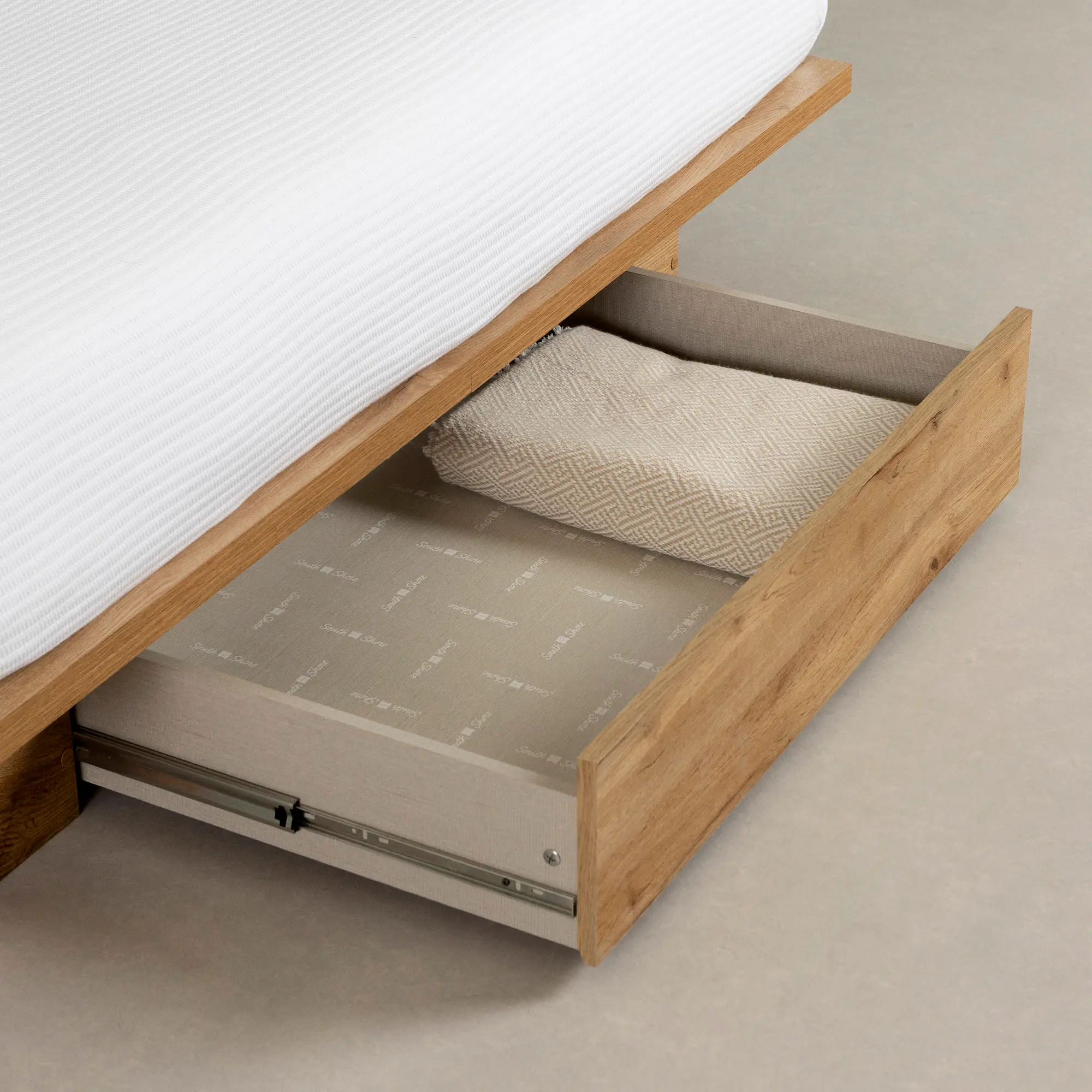 15734 Cavalleri Oak Full-Queen Platform Bed - South Shore-7