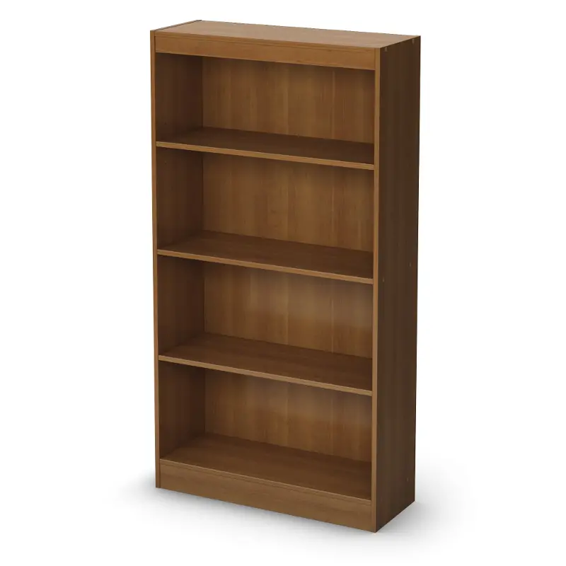 South Shore Axess Morgan Cherry 4-Shelf Bookcase