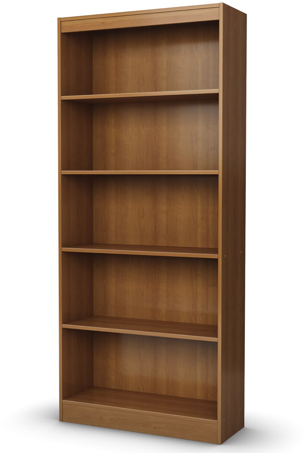 South Shore Axess Morgan Cherry 5-Shelf Bookcase