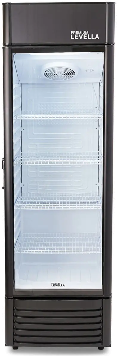 Levella 9.0 Cu Ft Display Beverage Refrigerator - Black-10