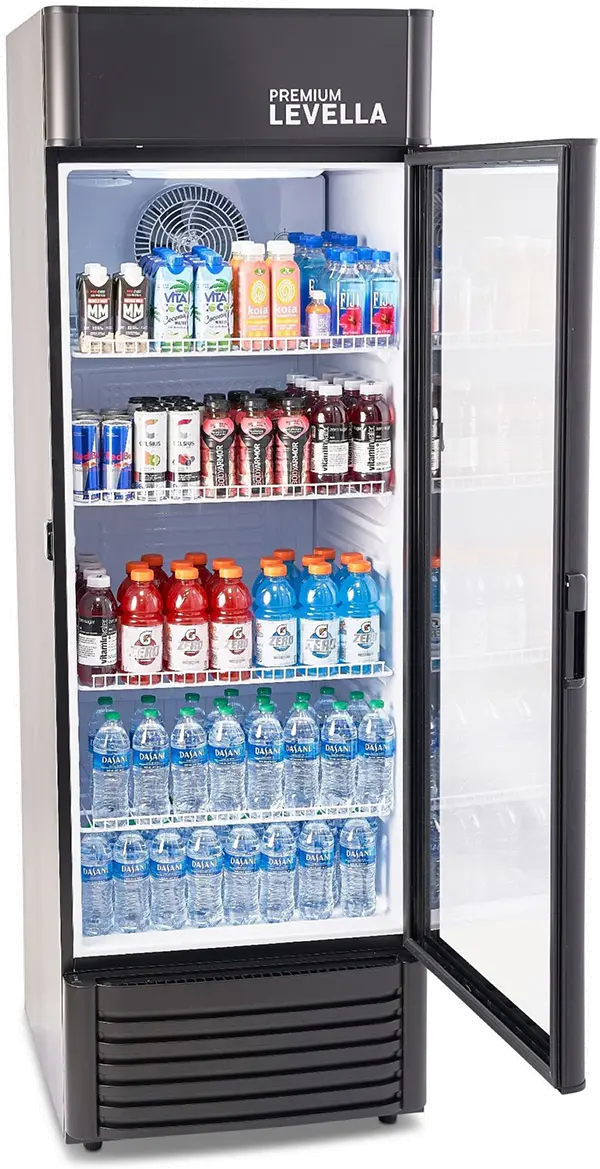 Levella 15.5 Cu Ft Display Beverage Refrigerator - Black-3