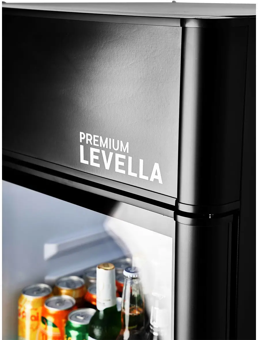 Levella 15.5 Cu Ft Display Beverage Refrigerator - Black-6