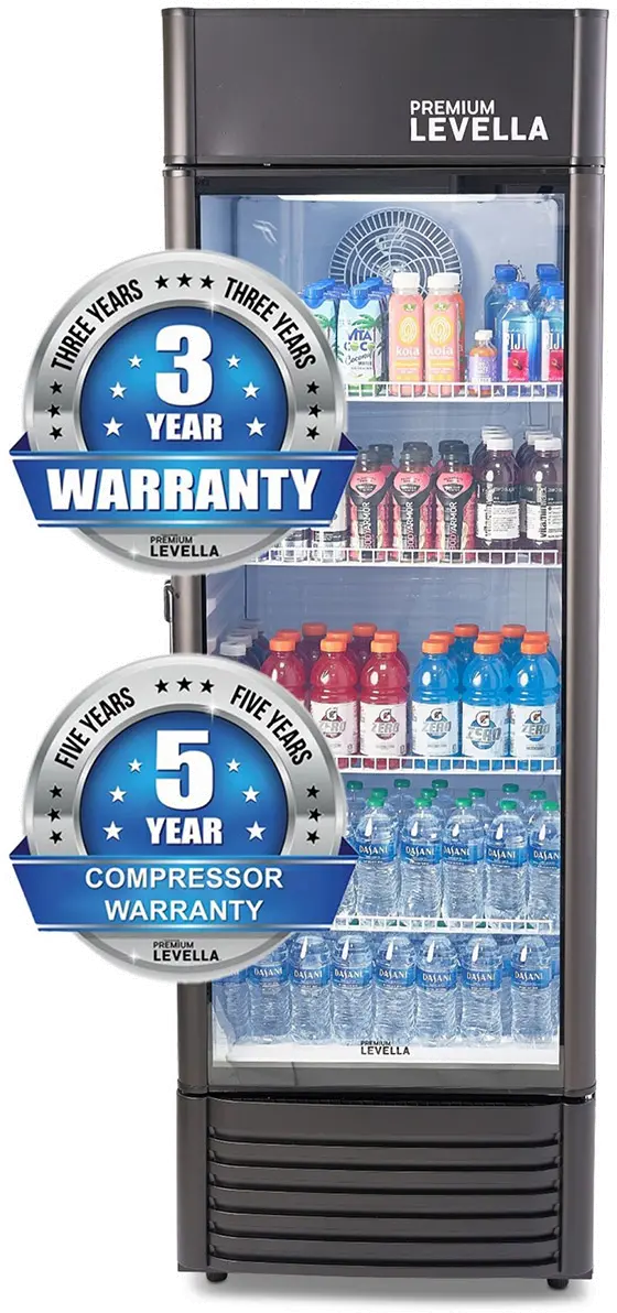 Levella 15.5 Cu Ft Display Beverage Refrigerator - Black-7