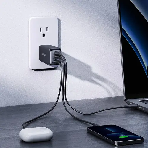 ANKER 735 Nano II 3-Port USB Charger-4
