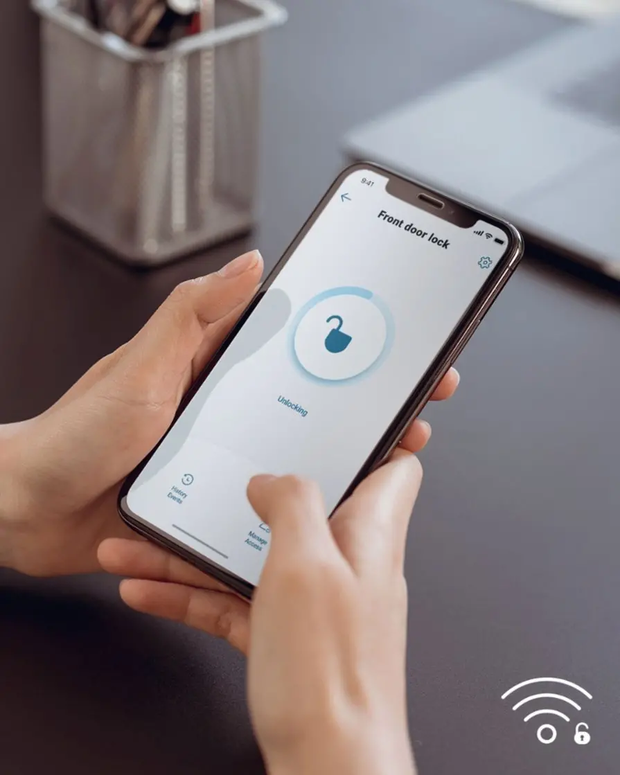 eufy Security Smart Lock Wi-Fi Replacement Deadbolt - Black-4