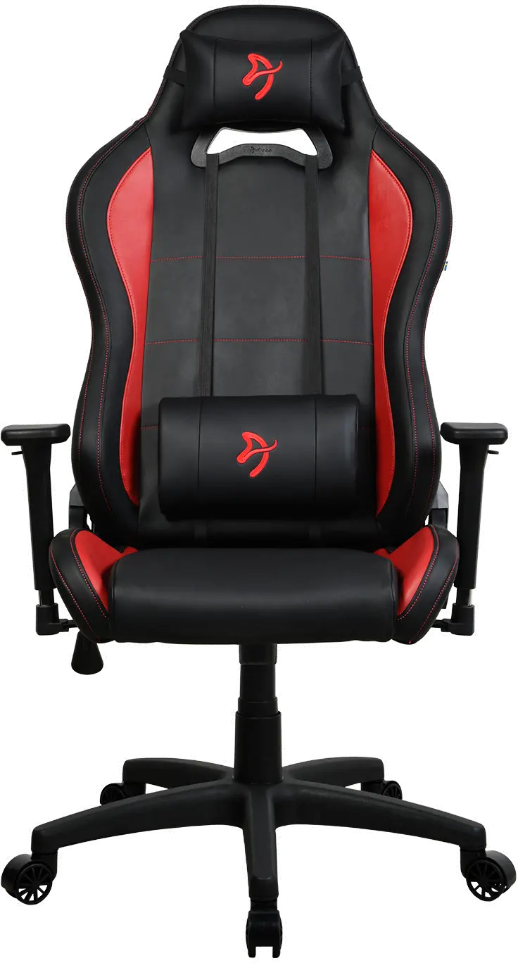 Arozzi - Torretta Soft PU Gaming Chair - Red-1