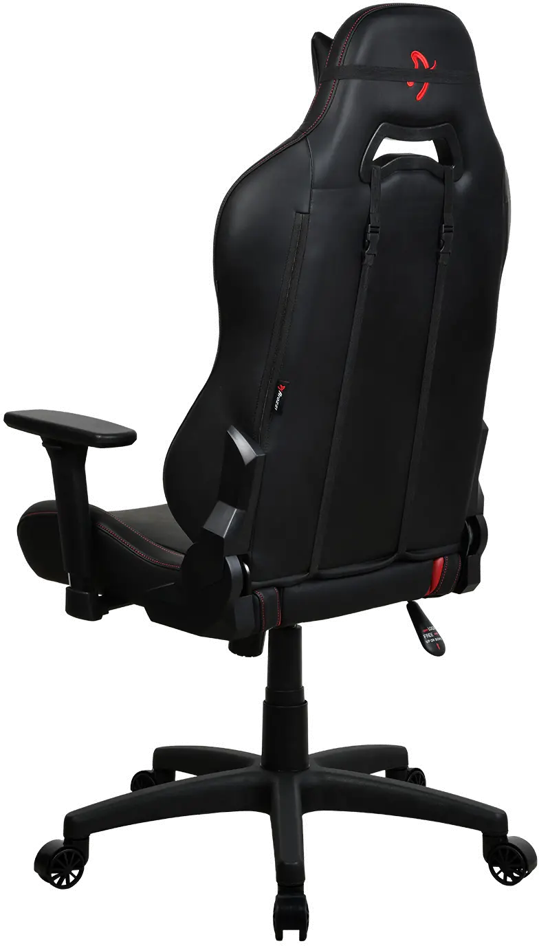 Arozzi - Torretta Soft PU Gaming Chair - Red-5