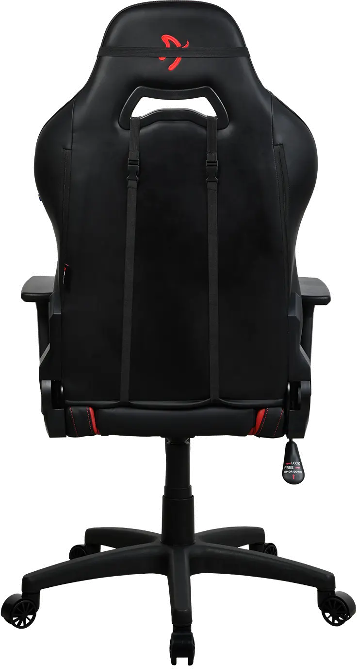 Arozzi - Torretta Soft PU Gaming Chair - Red-6