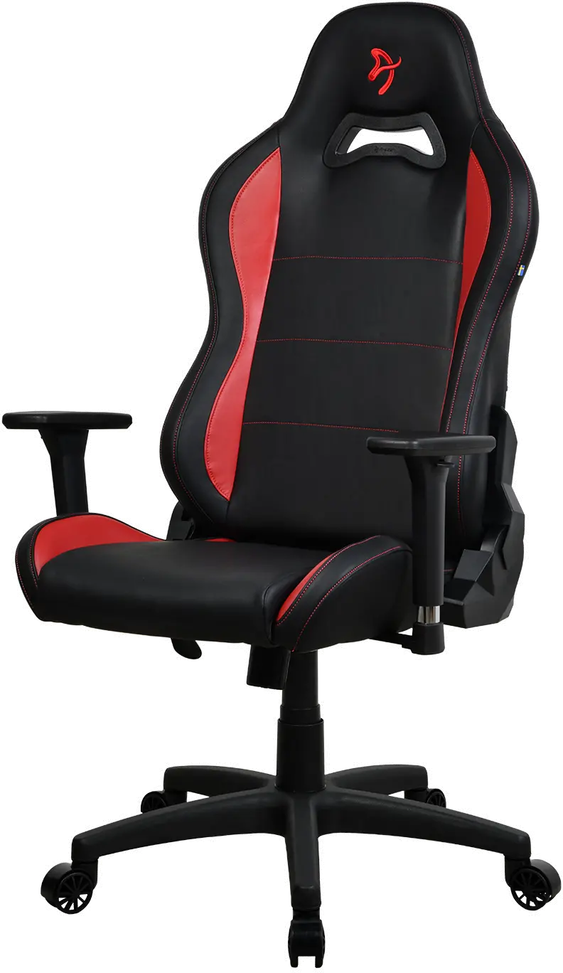 Arozzi - Torretta Soft PU Gaming Chair - Red-8